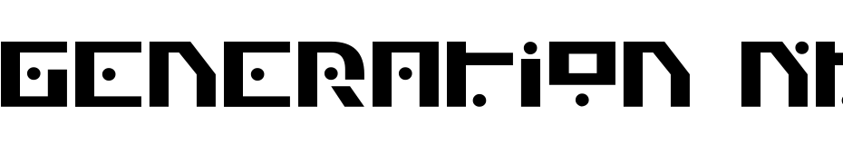 Generation Nth Font Download Free