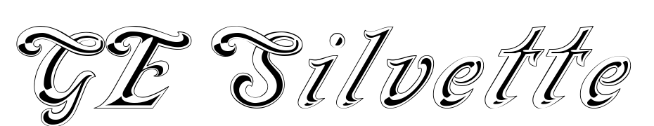 GE Silvette Font Download Free