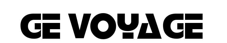 GE Voyage Font Download Free