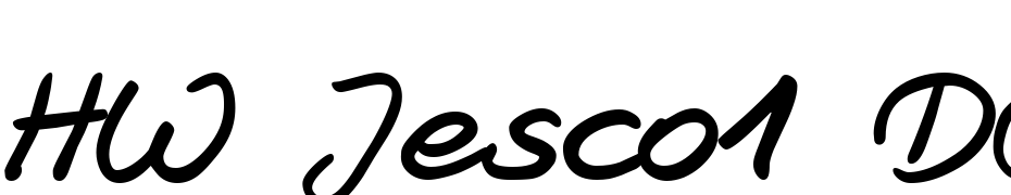 HW Jesco1 DB Font Download Free