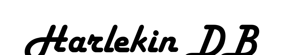 Harlekin DB Font Download Free