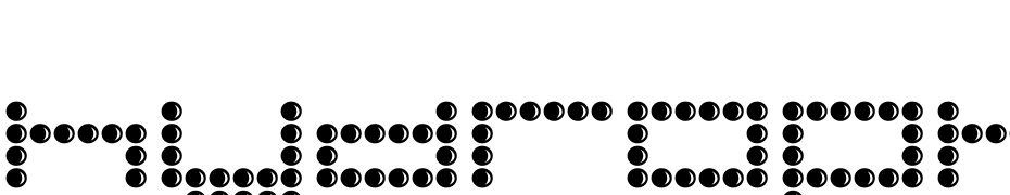 Hydrophonic Font Download Free