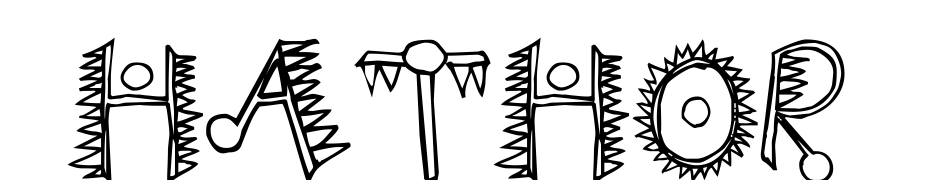 Hathor Font Download Free