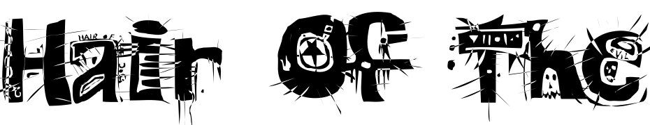 Hair Of The Dog Font Download Free