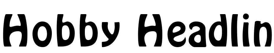 Hobby Headline Regular Font Download Free