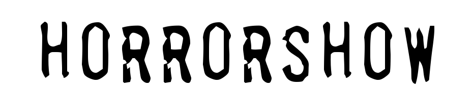 Horrorshow Font Download Free
