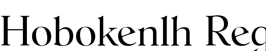 Hoboken LH Regular Font Download Free