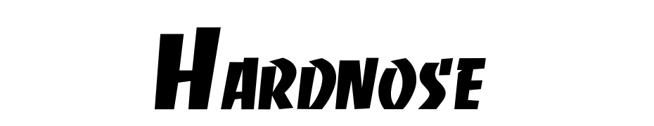 Hardnose Font Download Free