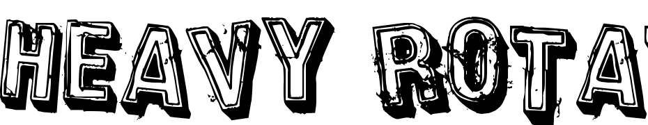 Heavy Rotation Font Download Free
