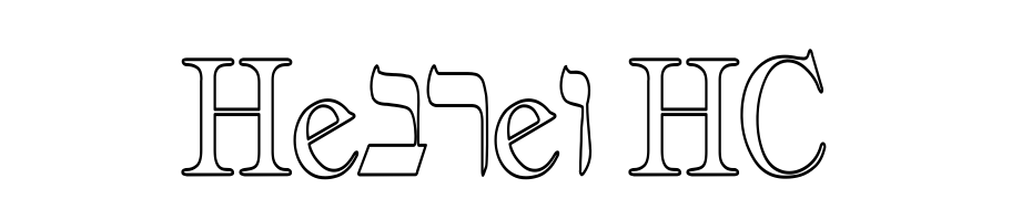 Hebrew HC Font Download Free