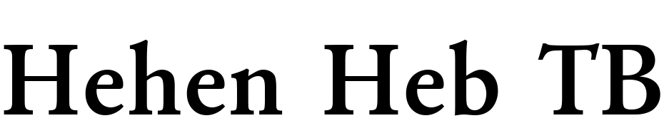 Hehen Heb TBol Schrift Herunterladen Kostenlos