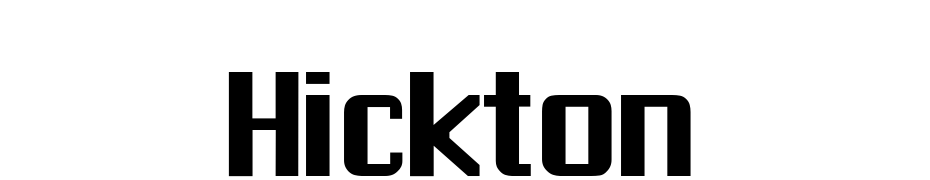 Hickton Font Download Free