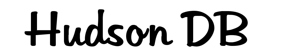 Hudson DB Font Download Free
