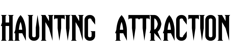 Haunting Attraction Font Download Free