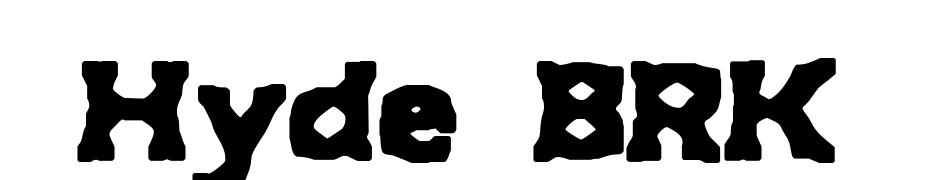 Hyde BRK Font Download Free