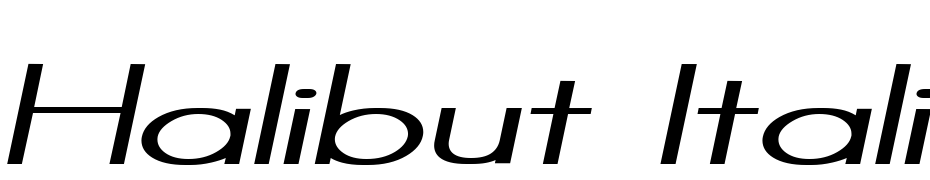 Halibut Italic Font Download Free