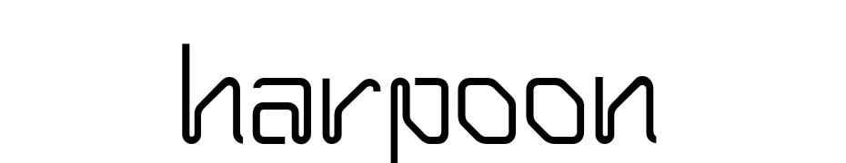 Harpoon Font Download Free