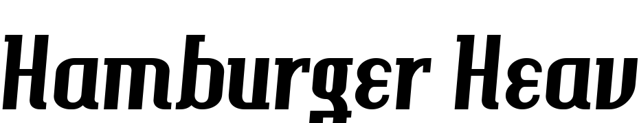 Hamburger Heaven NF Font Download Free