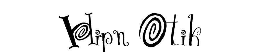 Hipn Otik Font Download Free