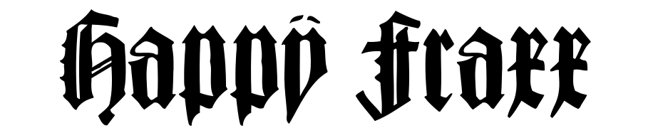 Happy Fraxx Font Download Free