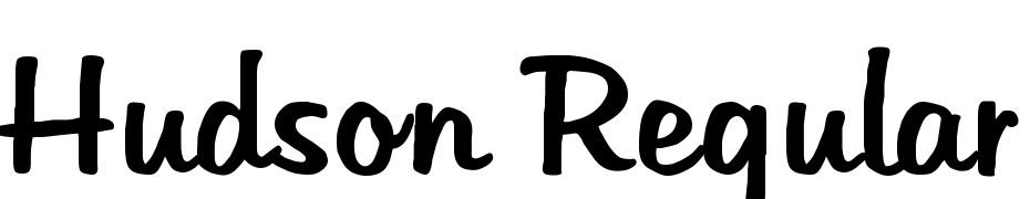 Hudson Regular Font Download Free