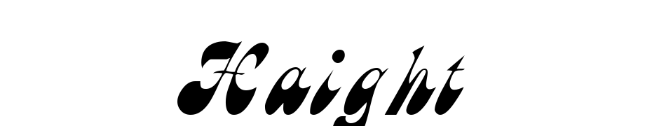 Haight Font Download Free