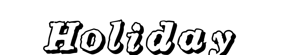 Holiday Font Download Free