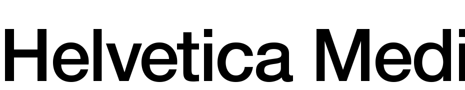 Helvetica Medium Font Download Free