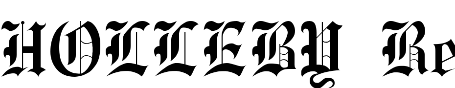 HOLLEBY Regular Font Download Free