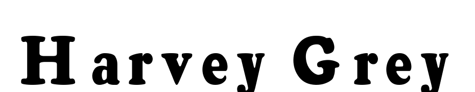 Harvey Grey Font Download Free