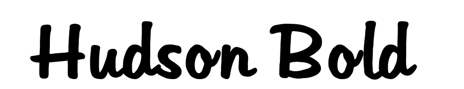 Hudson Bold Font Download Free