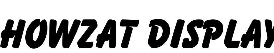 Howzat Display Caps SSi Font Download Free