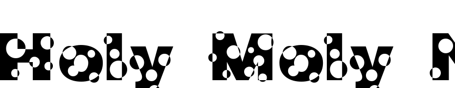 Holy Moly Normal Font Download Free