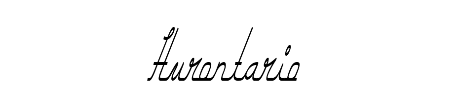Hurontario Font Download Free
