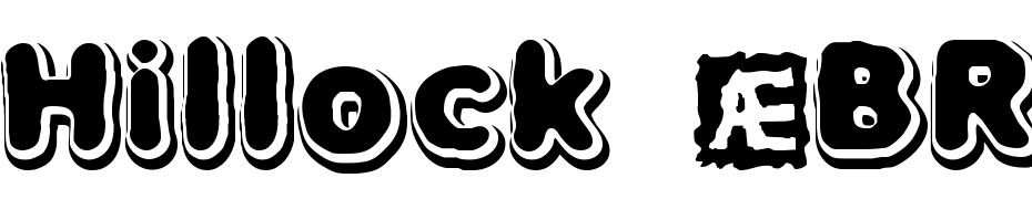 Hillock (BRK) Font Download Free