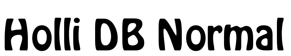 Holli DB Normal Font Download Free