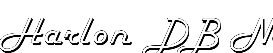 Harlon DB Normal Font Download Free