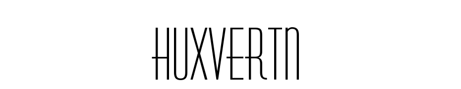 Huxley Vertical BT Font Download Free