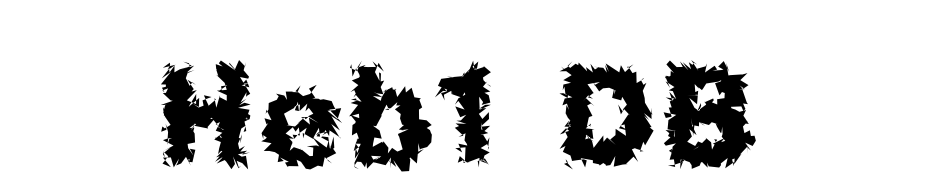 Heb1 DB Font Download Free