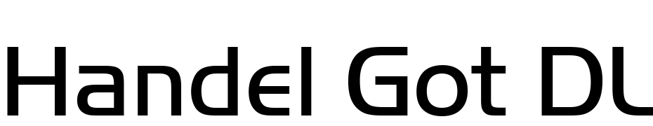 Handel Got DLig cкачати шрифт безкоштовно