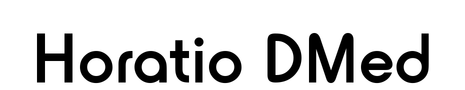 Horatio DMed Font Download Free