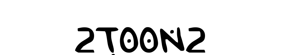 2Toon2 Font Download Free