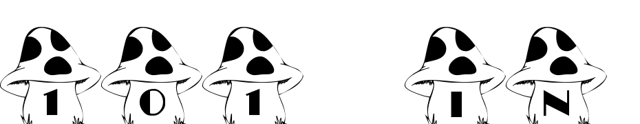 101! In The Shroom Z Scarica Caratteri Gratis