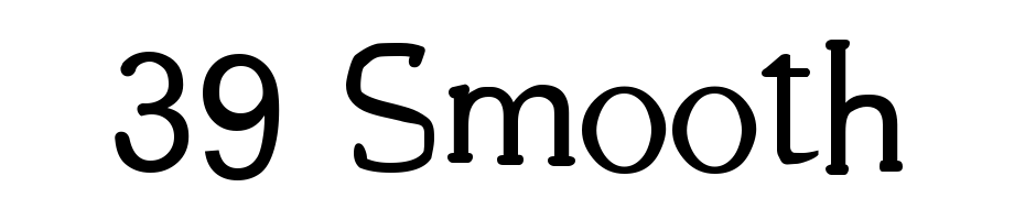 39 Smooth Font Download Free