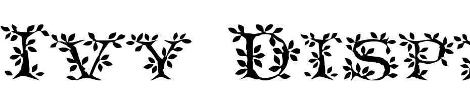 Ivy Display Caps Font Download Free