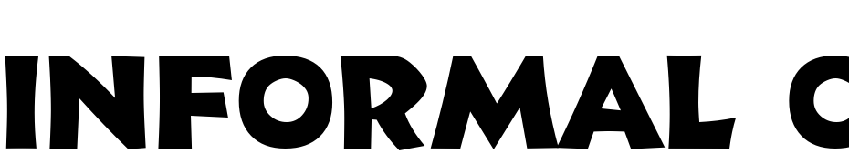 Informal 011 BT Font Download Free
