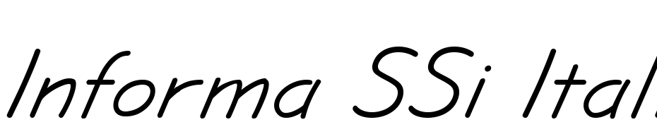 Informa SSi Italic Font Download Free