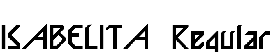 ISABELITA Regular Font Download Free