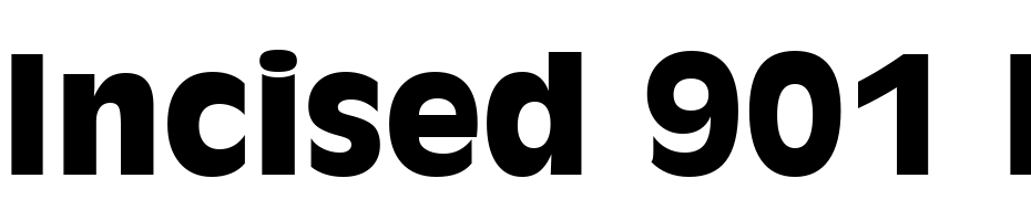 Incised 901 Black BT Font Download Free