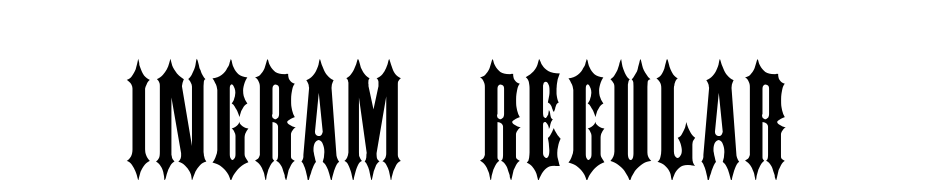 INGRAM Regular Font Download Free